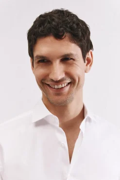 Hombre Cortefiel Camisas De Vestir|Camisas>Camisa vestir lisa fácil plancha