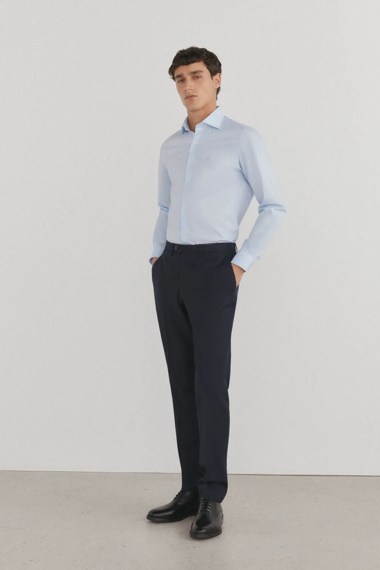 Hombre Pedro del Hierro Camisas De Vestir|Camisas>Camisa vestir lisa non iron + antimanchas