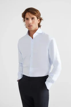Hombre Silbon Camisas De Vestir|Camisas>Camisa vestir puño simple