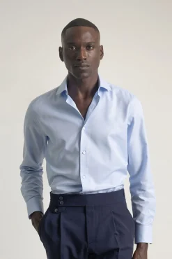 Hombre PuroEGO Camisas De Vestir|Camisas>Camisa vestir regular fit twill