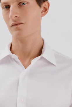 Hombre Cortefiel Camisas De Vestir|Camisas>Camisa vestir twill fácil plancha