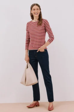 Mujer Cortefiel Camisetas>Camiseta barco botones