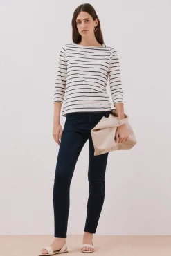 Mujer Cortefiel Camisetas>Camiseta básica barco