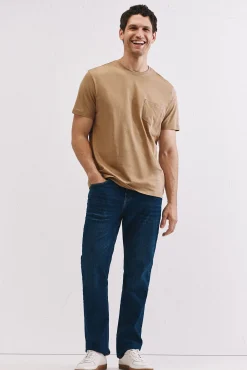 Hombre Cortefiel Camisetas>Camiseta básica bolsillo