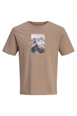 Hombre Jack & Jones PLUS Camisetas>Camiseta básica con estampado