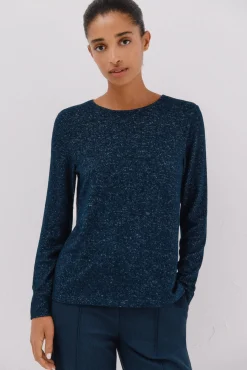 Mujer Cortefiel Camisetas>Camiseta básica escote caja