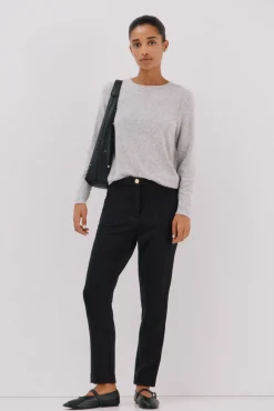 Mujer Cortefiel Camisetas>Camiseta básica escote caja