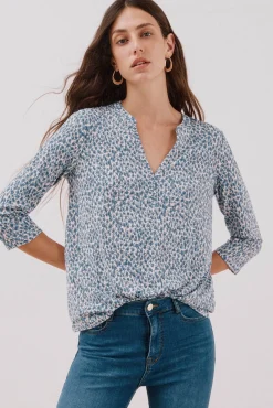 Mujer Cortefiel Camisetas>Camiseta básica escote mão