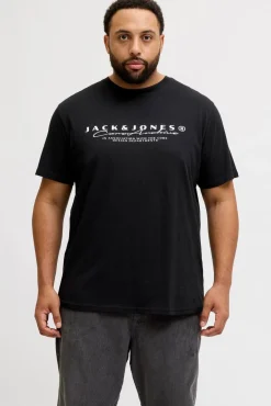 Hombre Jack & Jones PLUS Camisetas>Camiseta básica estampado frontal