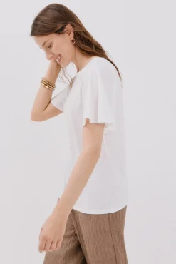 Mujer Cortefiel Camisetas>Camiseta básica fluida