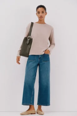 Mujer Cortefiel Camisetas>Camiseta chenilla rayas