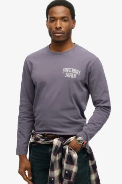 Hombre Superdry Camisetas>Camiseta cuello redondo