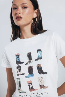 Mujer Springfield Camisetas><noscript><img width=