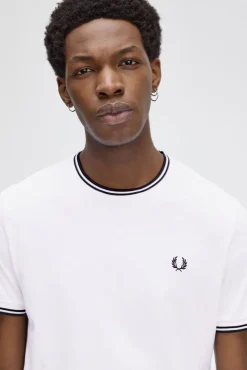 Hombre Fred Perry Camisetas>Camiseta de hombre de manga corta