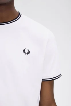Hombre Fred Perry Camisetas>Camiseta de hombre de manga corta