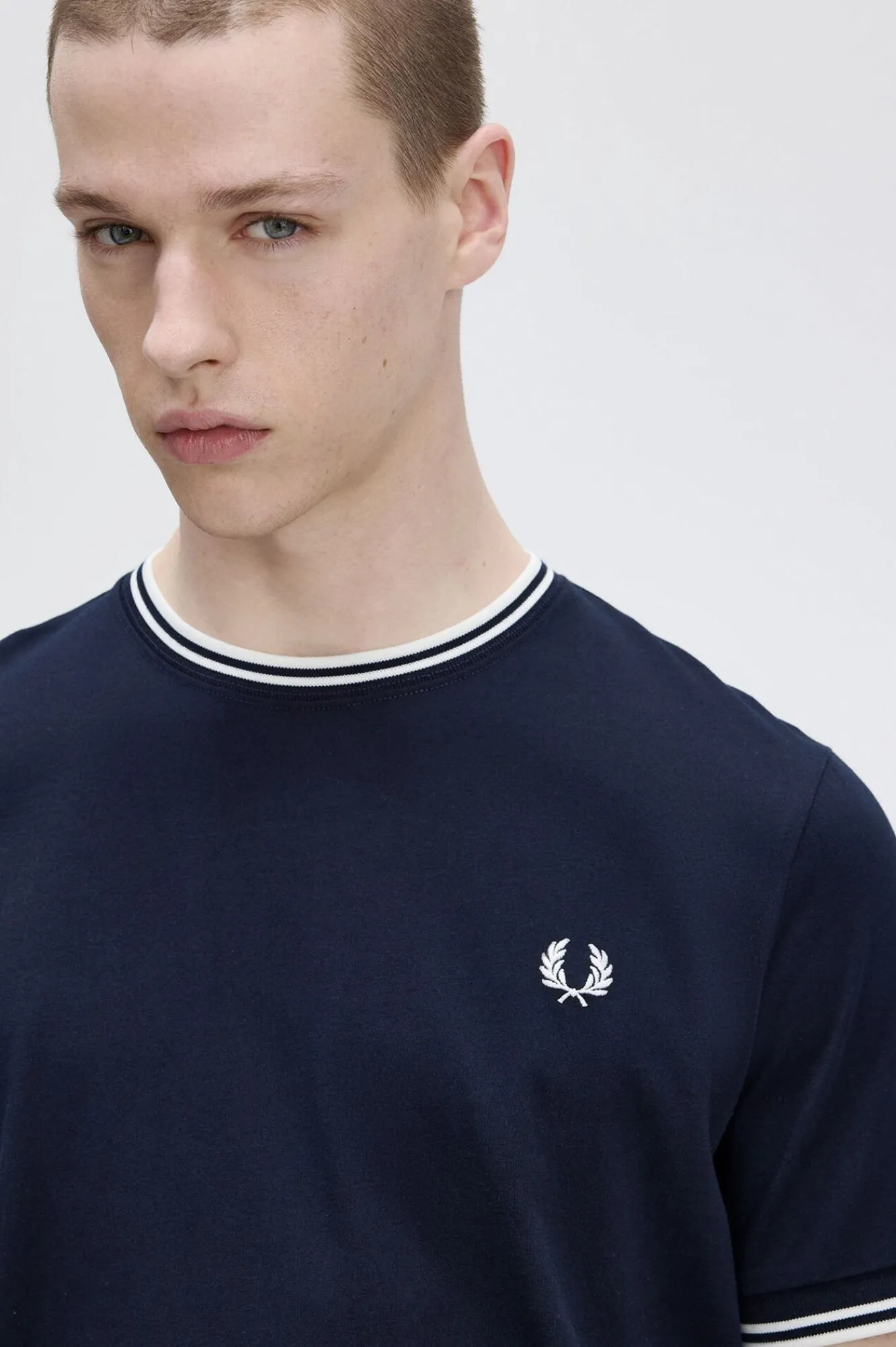 Hombre Fred Perry Camisetas>Camiseta de hombre de manga corta