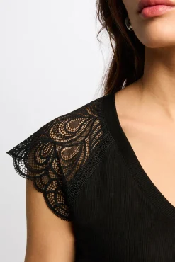 Mujer Morgan Camisetas>Camiseta de manga corta