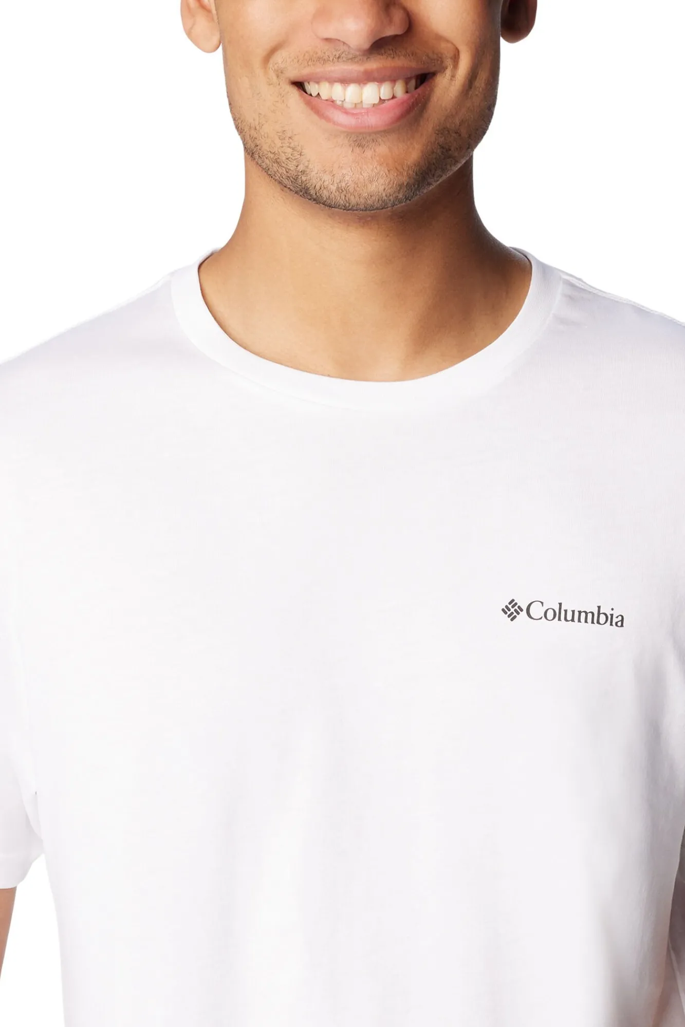 Hombre Columbia Camisetas>Camiseta de manga corta de algodón orgánico Basic Logo™ de para hombre