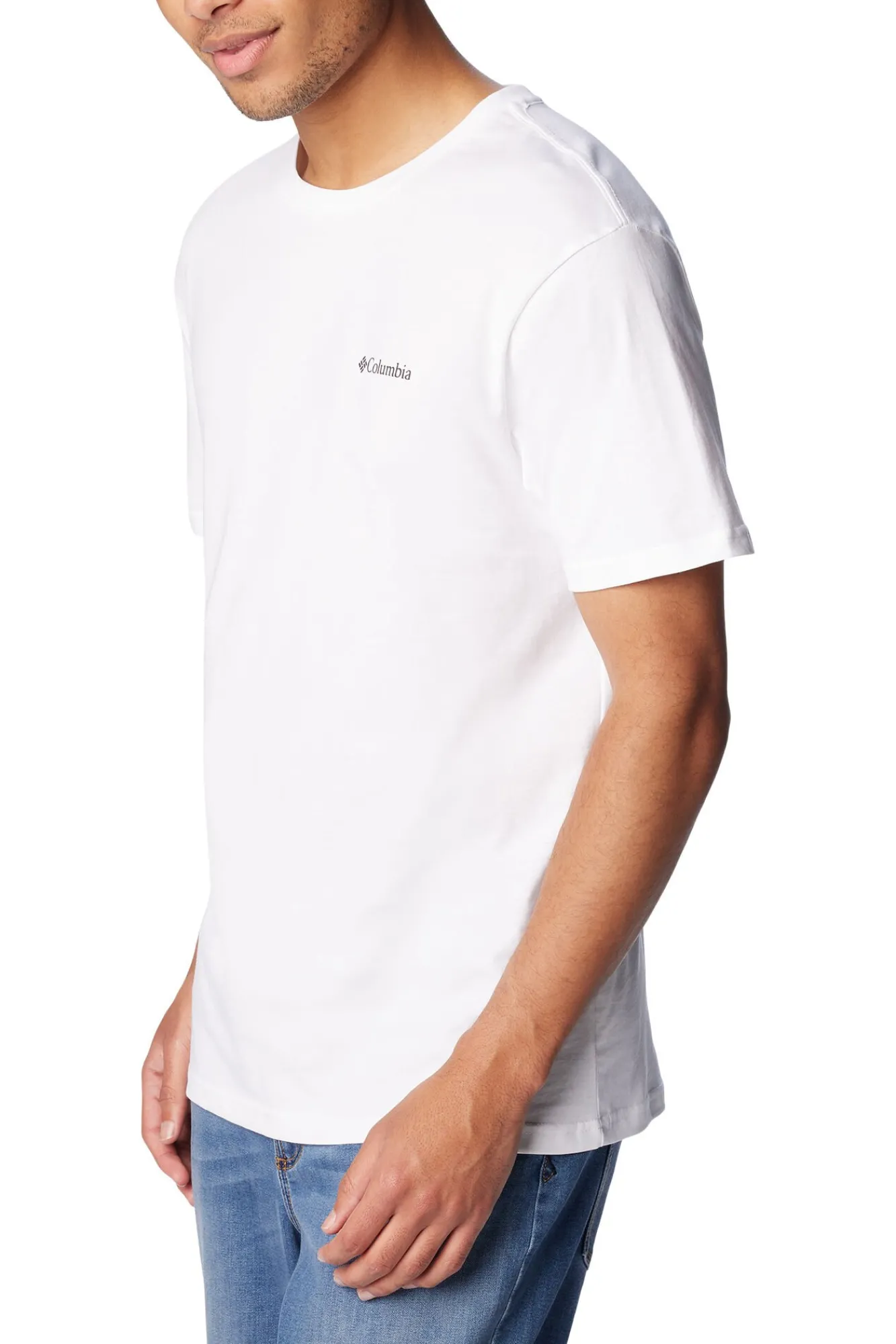 Hombre Columbia Camisetas>Camiseta de manga corta de algodón orgánico Basic Logo™ de para hombre