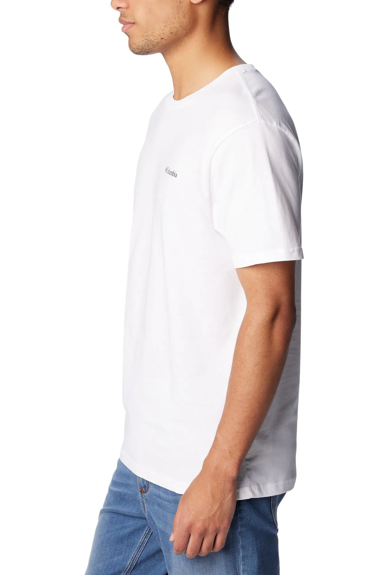 Hombre Columbia Camisetas>Camiseta de manga corta de algodón orgánico Basic Logo™ de para hombre