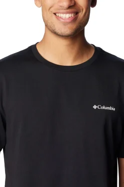 Hombre Columbia Camisetas>Camiseta de manga corta de algodón orgánico Basic Logo™ de para hombre