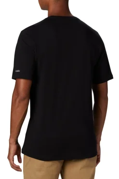 Hombre Columbia Camisetas|Deporte>Camiseta de manga corta de algodón orgánico Basic Logo™ de para hombre