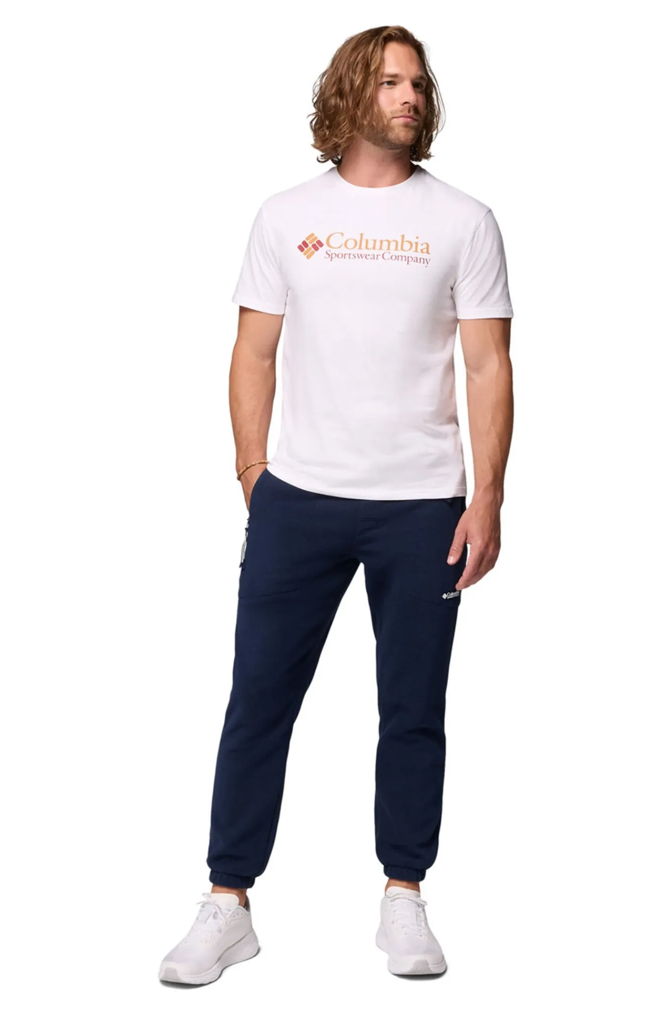 Hombre Columbia Camisetas>Camiseta de manga corta de algodón orgánico Basic Logo™ de para hombre