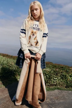 Niños Springfield Kids Camisetas>Camiseta de manga larga perro varsity niña