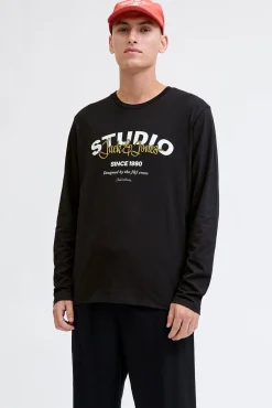 Hombre Jack & Jones Camisetas>Camiseta de manga studio