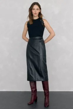 Mujer Pedro del Hierro Camisetas>Camiseta de tirantes con encaje