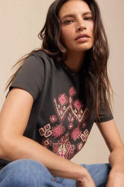 Mujer Slowlove Camisetas>Camiseta estampada