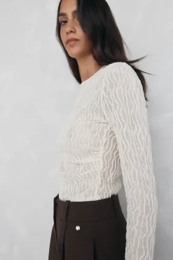 Mujer Pedro del Hierro Camisetas>Camiseta estructura manga larga