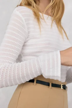 Mujer Pedro del Hierro Camisetas>Camiseta fruncida estructura