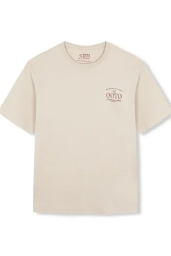 Hombre OOTO Camisetas>Camiseta gráfica lavada