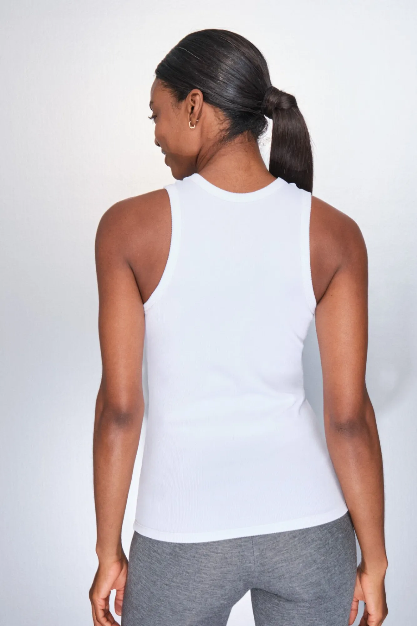 Mujer Dash and Stars Deporte|Camisetas>Camiseta halter algodón canalé