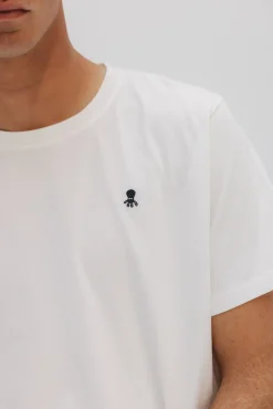 Hombre elPulpo Camisetas>Camiseta logo bordado