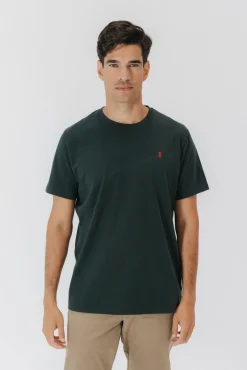 Hombre elPulpo Camisetas>Camiseta logo bordado