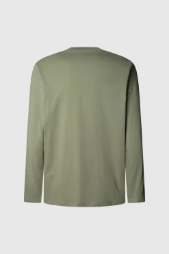 Hombre Pepe Jeans Camisetas>Camiseta Logo De Manga Larga