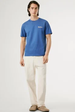 Hombre Pepe Jeans Camisetas>Camiseta Logo Estampado Fit Regular