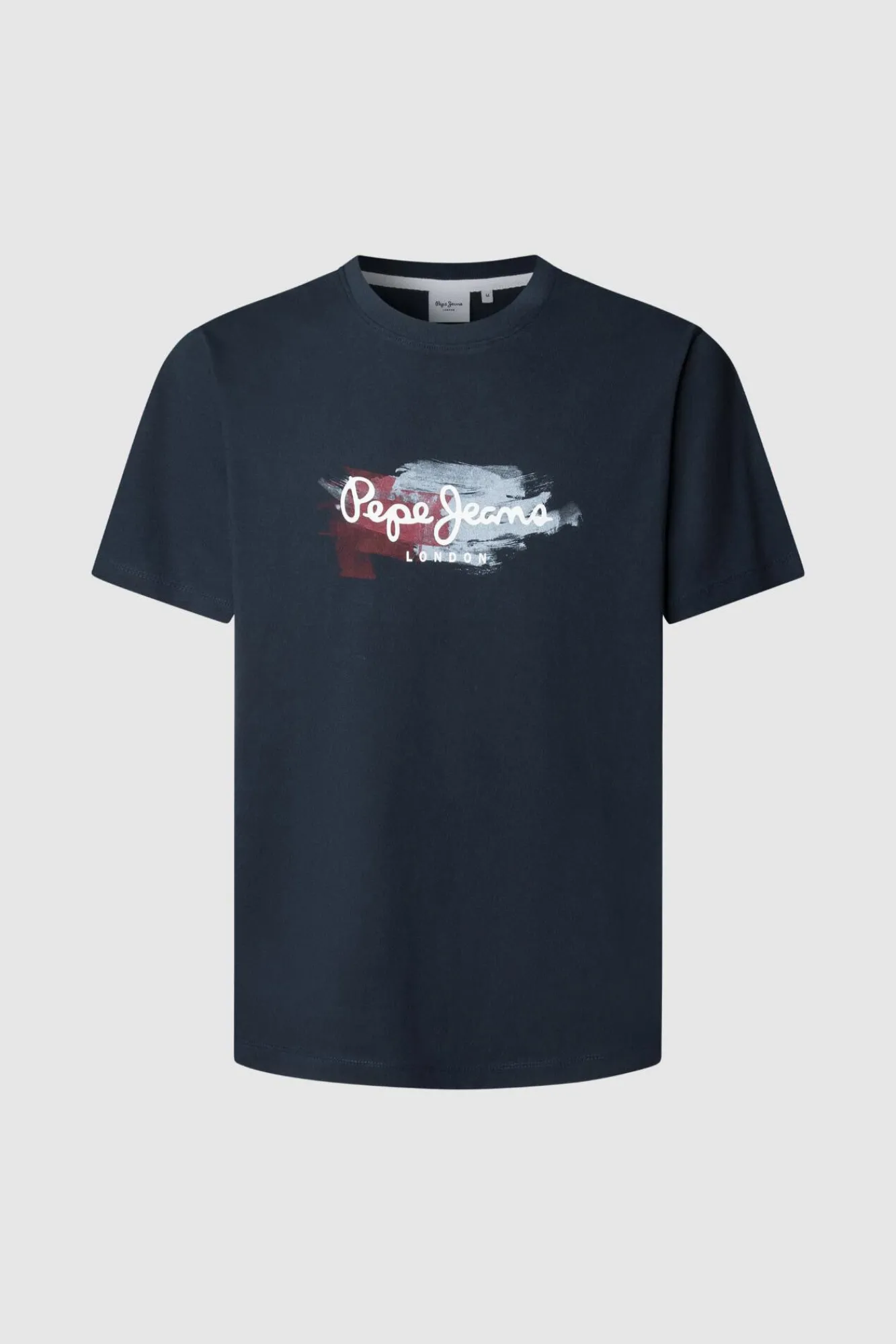 Hombre Pepe Jeans Camisetas>Camiseta Logo Estampado Fit Regular