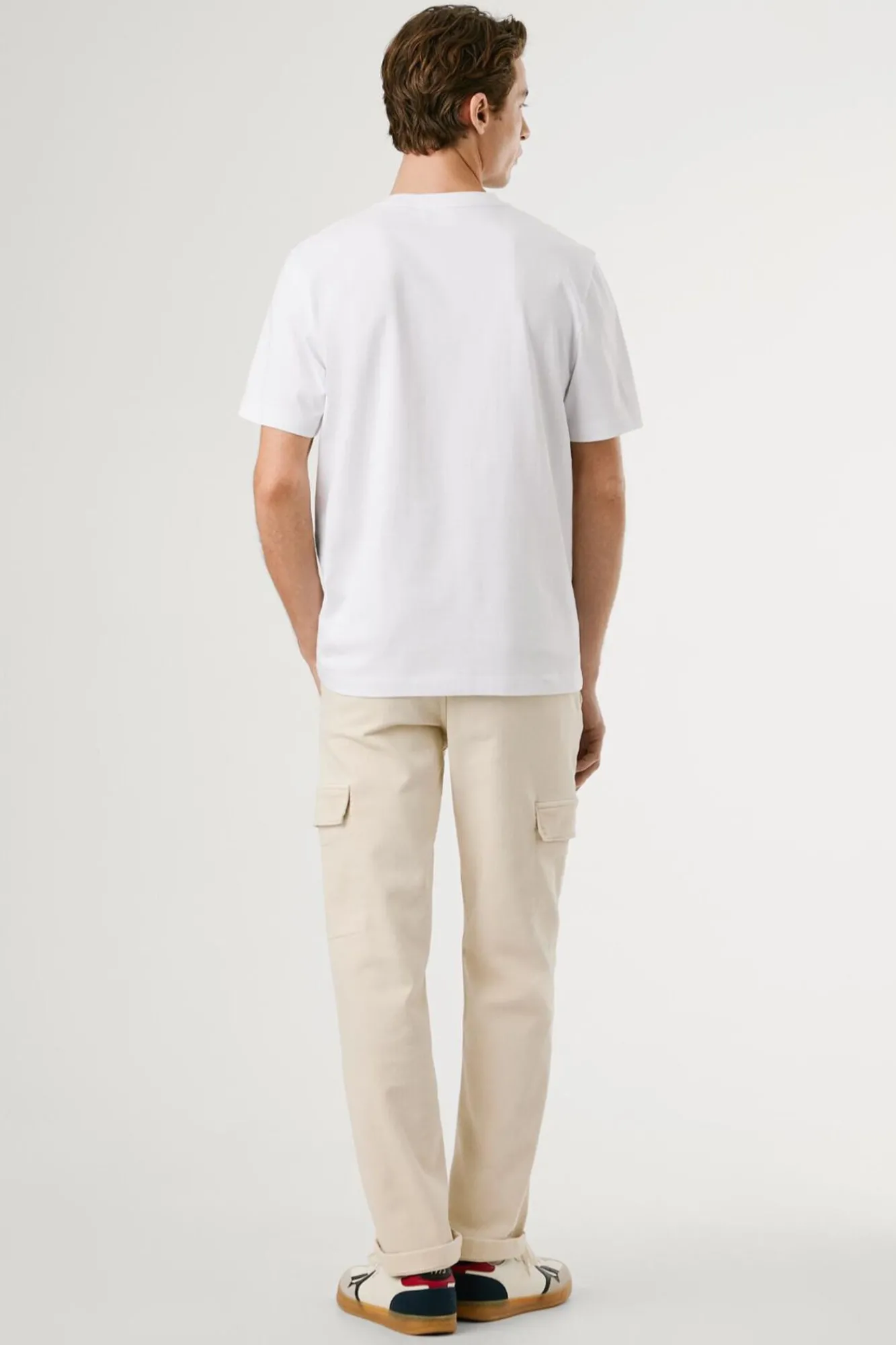 Hombre Pepe Jeans Camisetas>Camiseta Logo Estampado Fit Regular