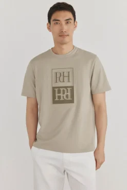 Hombre Pedro del Hierro Camisetas>Camiseta logo relieve