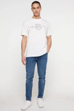 Hombre Gant Camisetas>Camiseta manga corta