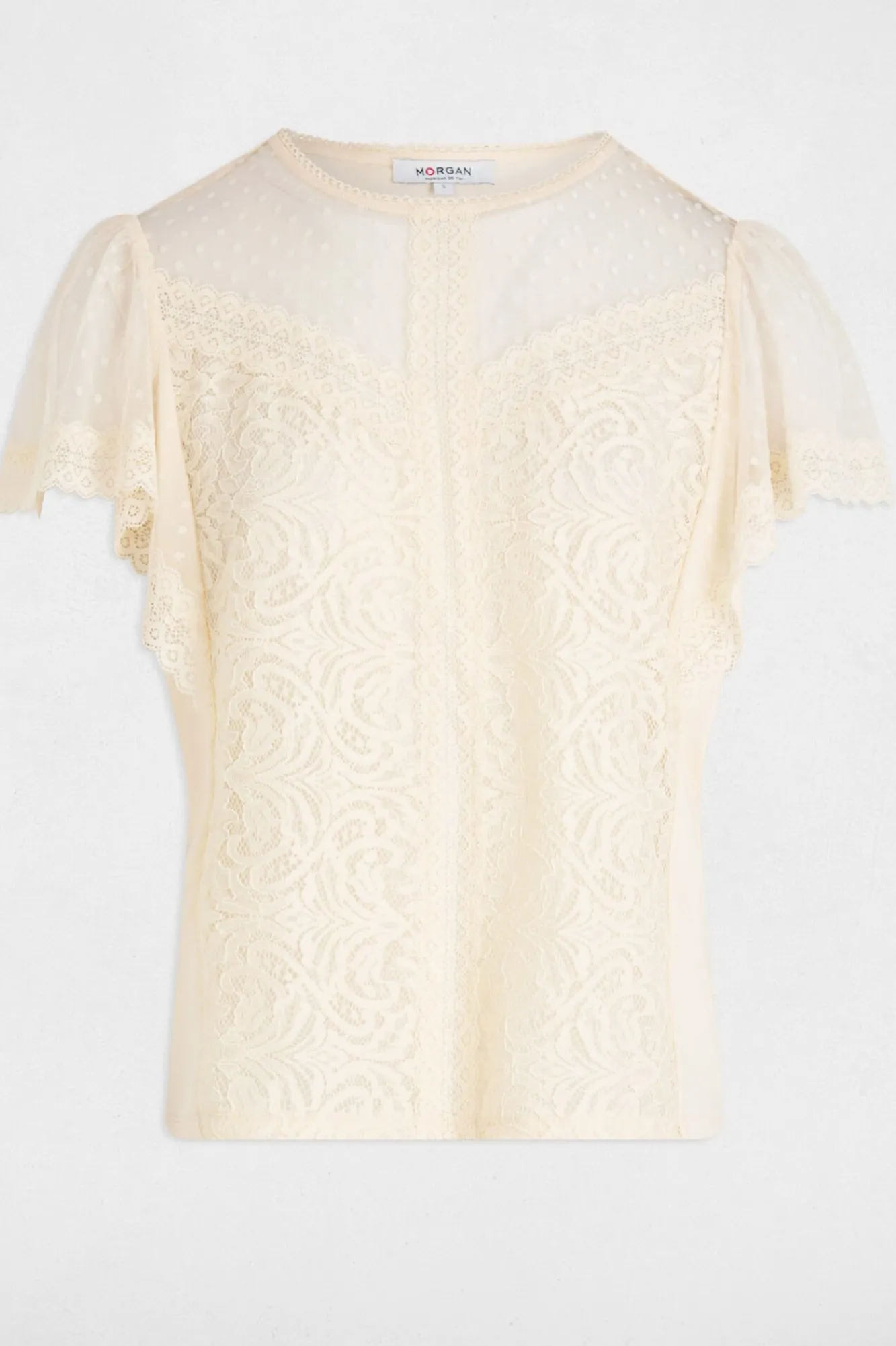 Mujer Morgan Camisetas>Camiseta manga corta