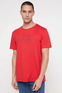 Hombre Gant Camisetas>Camiseta manga corta