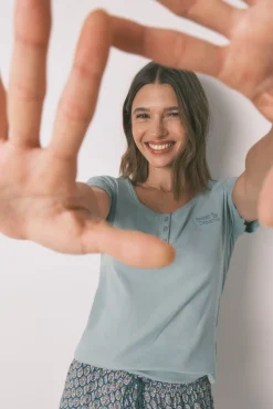 Mujer Women'secret Camisetas>Camiseta manga corta algodón