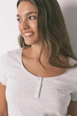 Mujer Women'secret Camisetas>Camiseta manga corta algodón