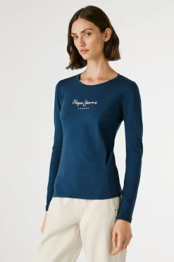Mujer Pepe Jeans Camisetas>Camiseta manga larga