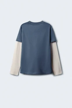 Niños Springfield Kids Camisetas>Camiseta manga larga doble manga niño