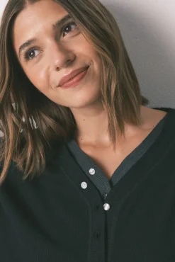 Mujer Women'secret Camisetas>Camiseta manga larga waffle